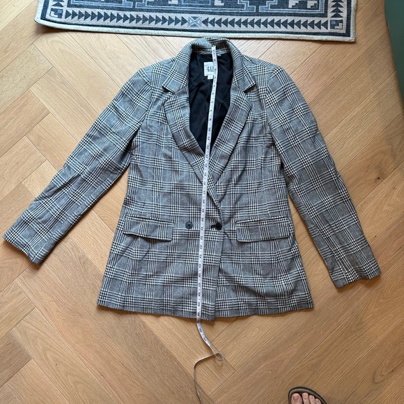 Gap Women's Blazer - Size 8, Classic Plaid - Picture 10 of 10